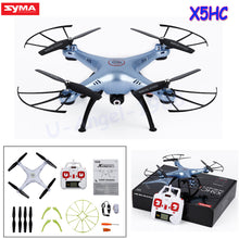 SYMA X5HC 2.0MP HD Camera RC Quadcopter with 360 Degree Eversion Headless Mode High Hold Mode Function 2.4GHz 4CH 6 Axis Drone